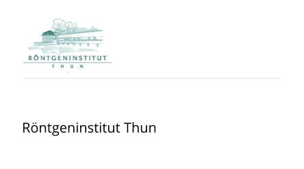 R�ntgeninstitut Thun